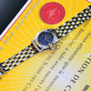 Breitling Callistino Lady 2 Tone 18K Gold/Stainless Steel Blue Dial Ladies Watch B52045
