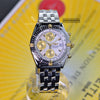 Breitling Chronomat 2 Tone 18K Gold/Steel Rare MOP Dial Mens Watch B13352