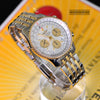 Breitling Navitimer 2 Tone 18K Gold/SS 42mm White Dial Mens Watch D23322