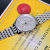 Breitling Navitimer World GMT 2nd Time Zone White Dial A23322 Mens Watch