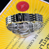 Breitling Navitimer B01 Chronograph 46mm Black Dial 18K Gold Bezel Watch UB0127