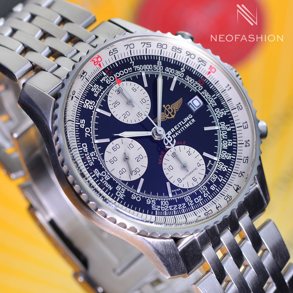 Breitling Navitimer Fighters Special Edition Black Dial Mens Watch A13330
