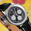 Breitling Navitimer II Stainless Steel Black Dial A13322 Mens Watch