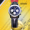 Breitling Navitimer II Stainless Steel Black Dial A13322 Mens Watch