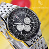 Breitling Navitimer Heritage Chronograph Black Dial 43mm Mens Watch A35350