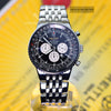 Breitling Navitimer Heritage Chronograph Black Dial 43mm Mens Watch A35350