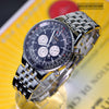 Breitling Navitimer Heritage Chronograph Black Dial 43mm Mens Watch A35350