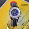 Breitling Navitimer Montbrillant Olympus Moon Phase Annual Calendar Black Dial Mens Watch A19350