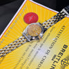 Breitling Cockpit 2 Tone 18K/SS Automatic 41mm Rare Gold Dial Mens Watch B49350