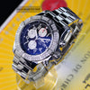 Breitling Super Avenger with Factory 1.23ct Diamond Bezel Black Dial A13370 Mens Watch