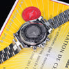 Breitling Super Avenger with Factory 1.23ct Diamond Bezel Black Dial A13370 Mens Watch