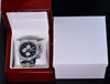 Breitling Super Avenger with Factory 1.23ct Diamond Bezel Black Dial A13370 Mens Watch