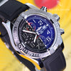 Breitling Super Avenger Pro III Chronograph Black Dial Mens Watch A13371