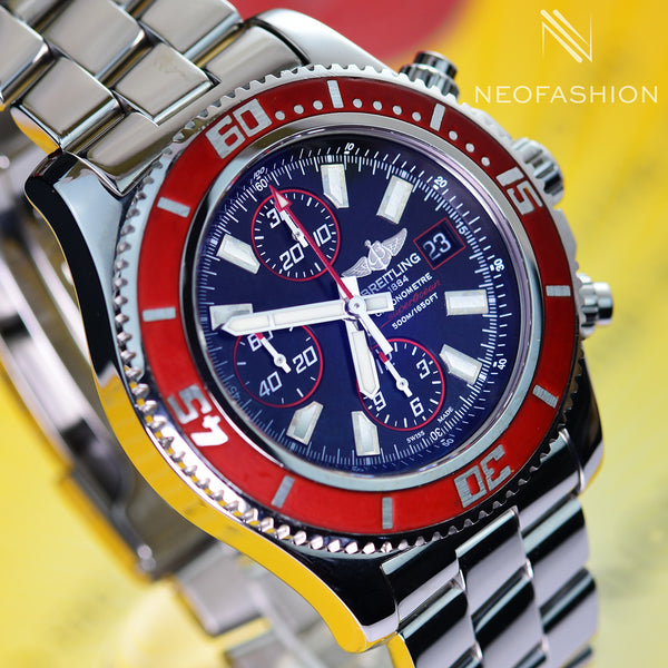 Breitling Superocean II Chronograph Limited Edition Black Dial A13341