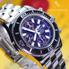 Breitling Superocean II Chronograph Black Dial Orange Accents A13341