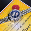 Breitling Super Avenger 1.23ct Diamond Bezel Blue Dial A13370