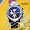 Breitling Super Avenger Chronograph Black Dial A13370 Mens Watch