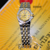 Breitling Starliner Ladies 2 Tone 18K/SS  Factory Gold MOP Diamond Dial & Diamond Bezel B71340