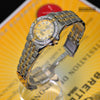 Breitling Starliner Ladies 2 Tone 18K/SS  Factory Gold MOP Diamond Dial & Diamond Bezel B71340