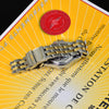 Breitling Starliner Ladies 2 Tone 18K/SS  Factory Gold MOP Diamond Dial & Diamond Bezel B71340