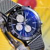 Breitling Chronoliner GMT Chronograph 46mm Ceramic Bezel Black Dial Mens Watch Y24310