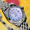 Breitling Galactic Lady 32 Factory Diamond MOP Dial A71356