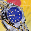 Breitling Wings Automatic Blue Dial Two-Tone 18K Gold & Steel B10350