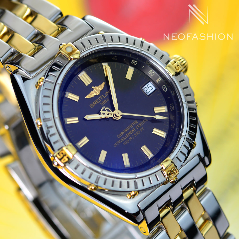 Black and gold breitling online