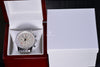Breitling Navitimer World GMT 2nd Time Zone White Dial A23322 Mens Watch
