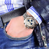 Breitling Superocean Chronograph Silver Dial Divers Watch A13340 - NeoFashionStore