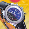 Breitling Bentley B06 44mm Chronograph Black Dial Mens Watch AB0612