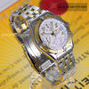 Breitling Chronomat 18K Gold & Steel White Dial D13352﻿ - NeoFashionStore