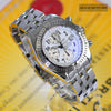 Breitling Chronomat Evolution Stainless Steel White Dial A13356 - NeoFashionStore