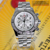 Breitling Super Avenger Factory Diamond Bezel White Dial A13370 - NeoFashionStore