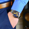 Breitling Chronomat GT 18K Gold & Stainless Steel Blue Dial B13350﻿ - NeoFashionStore