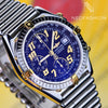 Breitling Chronomat GT 18k Gold/Steel Black Dial Bullet Bracelet B13350