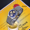 Breitling Chronomat 18k Gold/Steel Black Dial Bullet Bracelet B13050