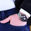 Breitling Chronomat Stainless Steel Black Dial A13050 - NeoFashionStore