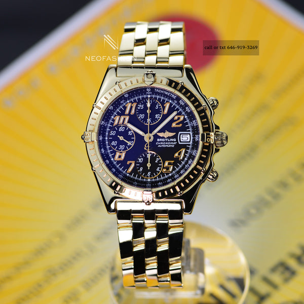 Breitling Chronomat 18K SOLID GOLD LIMITED 25pcs NBA Edition K13050