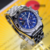 Breitling Chronomat GMT 47mm LIMITED B01 Blue Dial Mens Watch AB0410
