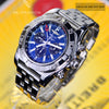 Breitling Chronomat GMT 47mm LIMITED B01 Blue Dial Mens Watch AB0410
