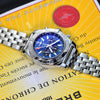 Breitling Chronomat GMT 47mm LIMITED B01 Blue Dial Mens Watch AB0410