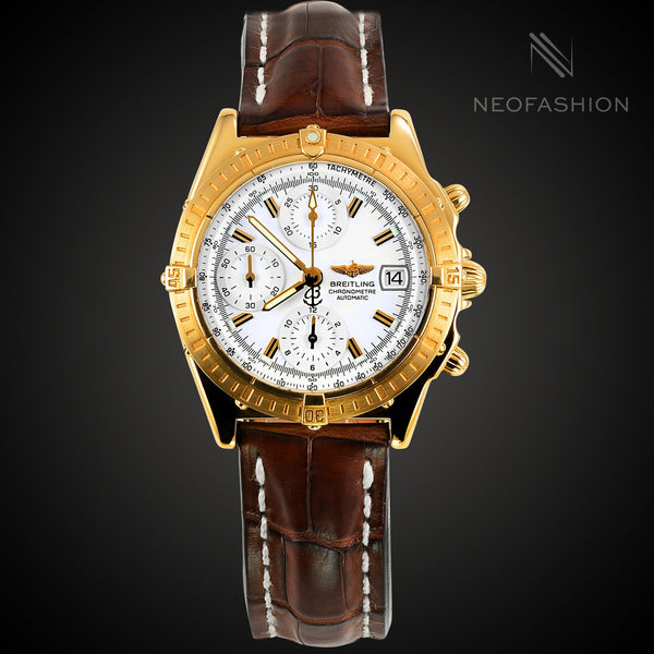Breitling Chronomat 18K Yellow Gold K13352 - NeoFashionStore