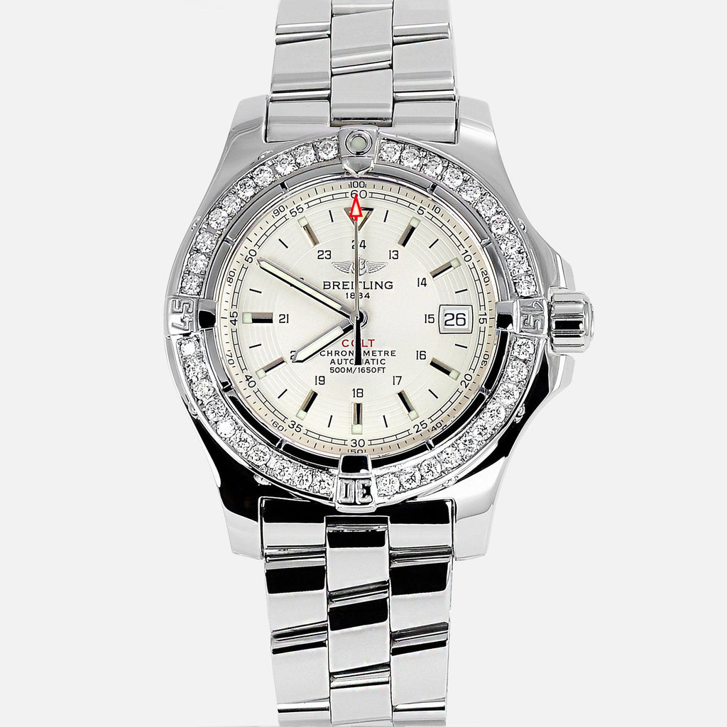 Breitling Colt Automatic II Diamond Bezel A17380 - NeoFashionStore