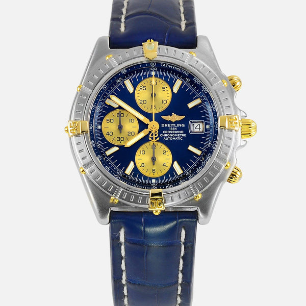 Breitling Crosswind Racing 18K Gold/SS B13355 Mens Luxury Watch - NeoFashionStore