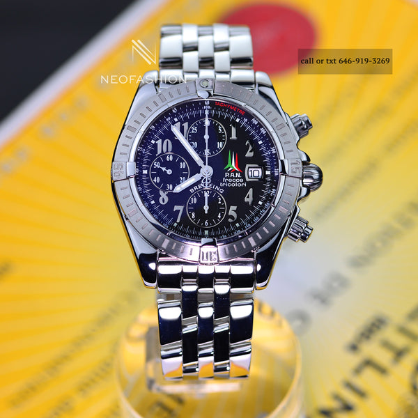 Breitling Chronomat Evolution P.A.N. Frecce Tricolori Limited 1000pcs A13356
