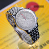 Breitling Navitimer 01 Chronograph Limited Ed. White Dial Mens Watch AB0123