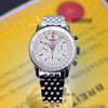 Breitling Navitimer 01 Chronograph Limited Ed. White Dial Mens Watch AB0123