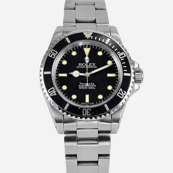 Rolex Oyster Perpetual Submariner 14060 Tiffany Full Set - NeoFashionStore