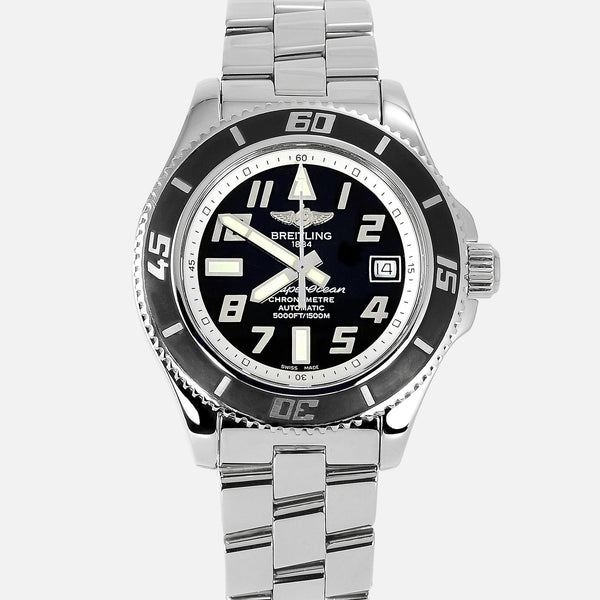 Breitling Superocean Abyss Black Dial A17364 - NeoFashionStore